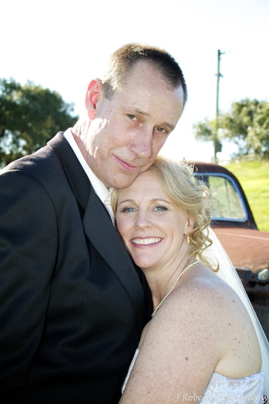 Bride and groom smiling - wedding photography sydney